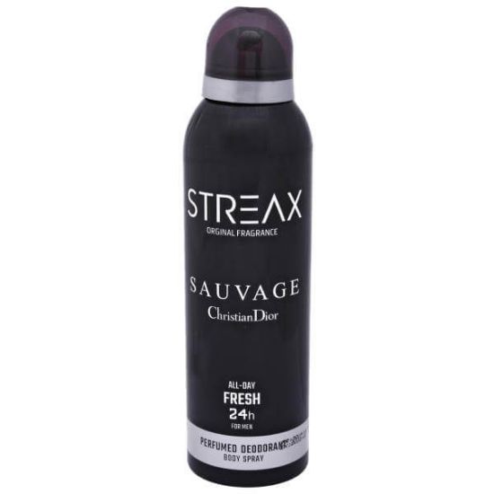 اسپری بدن مردانه استریکس مدل SAUVAGE CHRISTIAN DIOR 