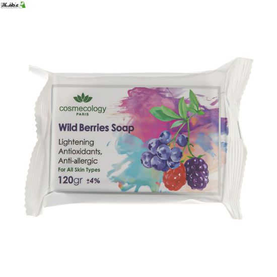 صابون شستشو توت های وحشی کاسمکولوژی مدل Berries وزن 120 گرم