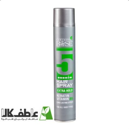 تصویر  اسپری مو داماسک رُز مدل EXTRA حجم 500 میلی لیتر