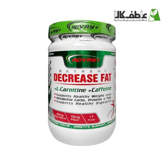 تصویر  مکمل Extreme Decrease Fat +L-Carnitine +Caffeine برند ADVAY+