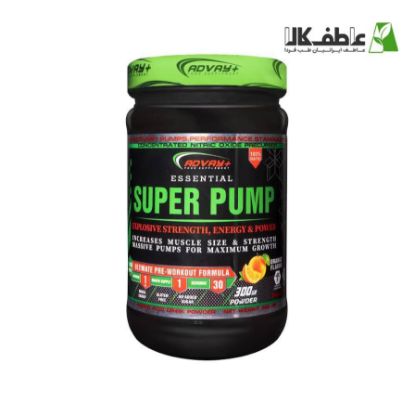 تصویر   پودر پمپ قبل تمرین Essential Super Pump – Orange Flavor برند ADVAY+