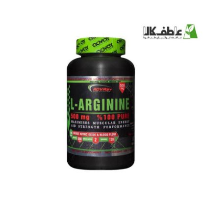 تصویر  مکمل L-Arginine 500mg %100 PURE برند ADVAY+ (120 عدد)