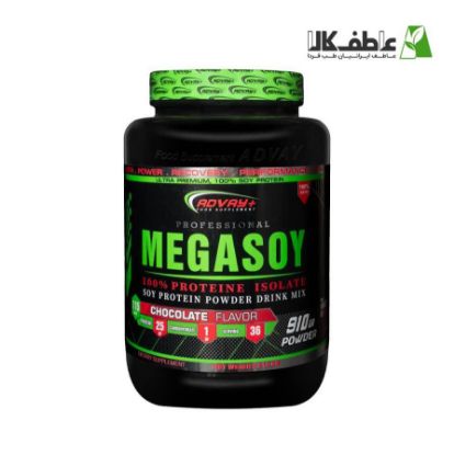 تصویر  پودر پروتئین سویا MEGASOY برند ADVAY+