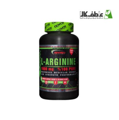 تصویر  قرص L-ARGININE 1000 mg برند ADVAY+ (60 عدد)