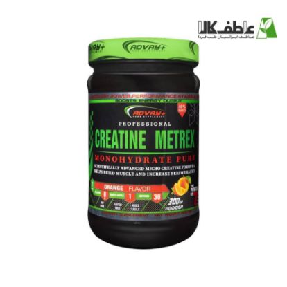 تصویر  مکمل کراتین 300 CREATINE METREX برند ADVAY+