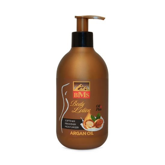 تصویر  لوسیون بدن نرم کننده_ روغن آرگان  بی.ام.اس