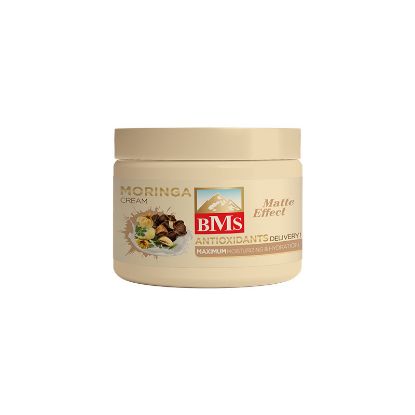 تصویر  کرم مرطوب کننده عصاره مورینگا کاسه‌ای بی.ام.اس