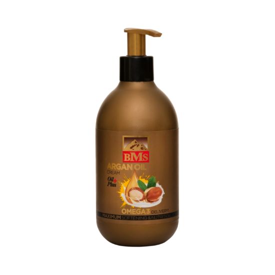 تصویر  کرم مرطوب کننده روغن آرگان پمپی بی.ام.اس