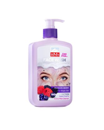 تصویر  ژل شست و شوی صورت بی.ام.اس حاوی عصاره پشن برری