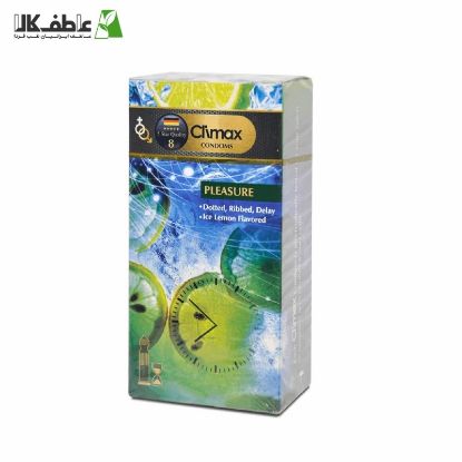 تصویر  کاندوم کلایمکس مدل Pleasure  بسته 12 عددی