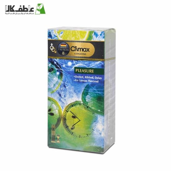 تصویر  کاندوم کلایمکس مدل Pleasure  بسته 12 عددی