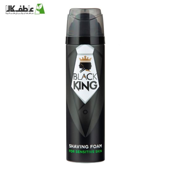 تصویر  فوم اصلاح صورت پوست حساس بلک‌کینگ