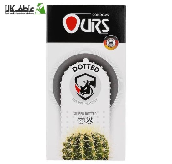 تصویر  کاندوم اورز مدل Dotted بسته 12 عددی