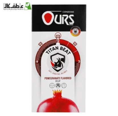 تصویر  کاندوم اورز مدل Titan Beat بسته 12 عددی