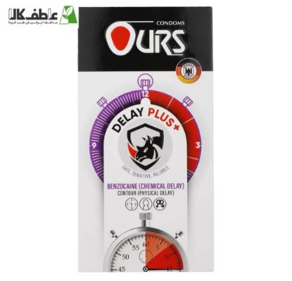 تصویر  کاندوم اورز مدل Delay Plus بسته 12 عددی