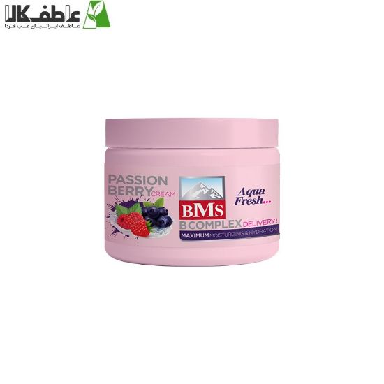 تصویر  کرم مرطوب کننده پشن‌بری کاسه‌ای بی.ام.اس