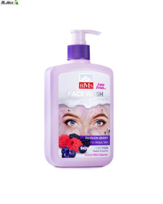 تصویر  ژل شست و شوی صورت بی.ام.اس حاوی عصاره پشن برری