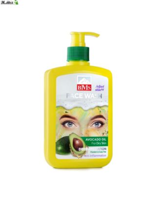 تصویر  ژل شست و شوی صورت بی.ام.اس حاوی روغن آووکادو