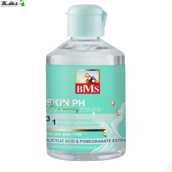 تصویر  تونر صورت مناسب پوست چرب ودارای جوش بی.ام.اس