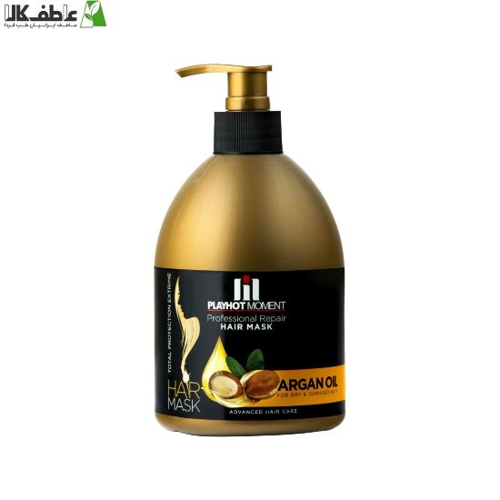 تصویر  ماسک موی آبکشی نرم کننده و مغذی موهای آسیب دیده حاوی روغن آرگان پلی‌‌هات مومنت