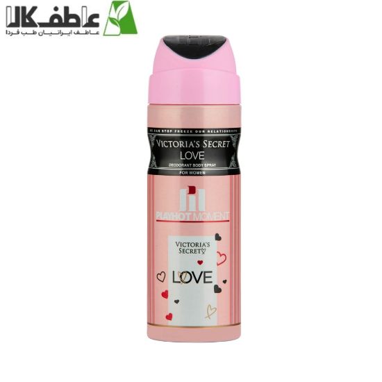 تصویر  اسپری خوشبوکننده بدن  زنانه VICTORIA’S SECRET-LOVE پلی‌‌هات مومنت