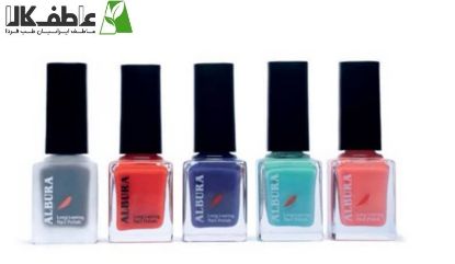 تصویر  لاک ناخن آلبورا