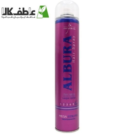 تصویر  اسپری حالت دهنده مو آلبورا مدل مگا