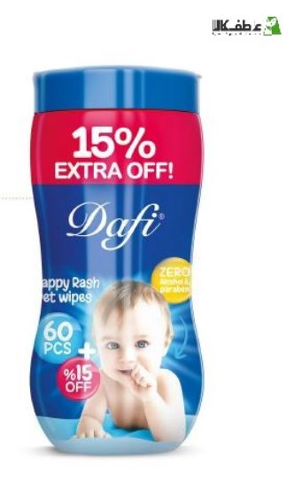 دستمال مرطوب کودک کمر باریک اکسترا دافی