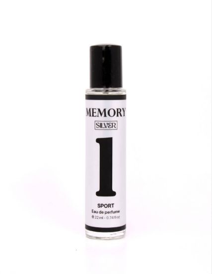تصویر  عطر مردانه Memory مدل سیلور حجم 22 میلی‌لیتر 