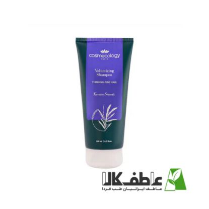 تصویر  شامپو کراتینه حجم دهنده موی سر کاسمکولوژی 200 میلی لیتر