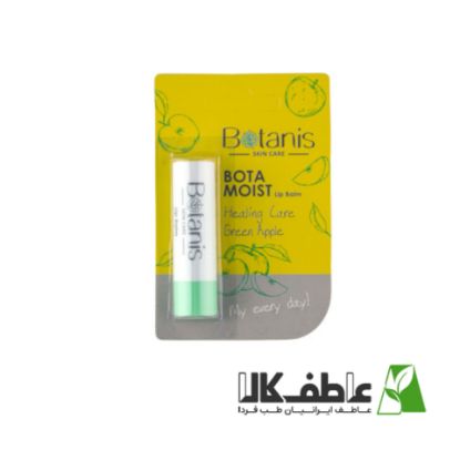 تصویر  بالم لب با رایحه سیب سبز بوتانیس